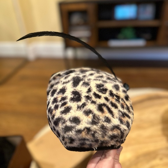 Vintage Cheetah cap from 40’s - Picture 4 of 7